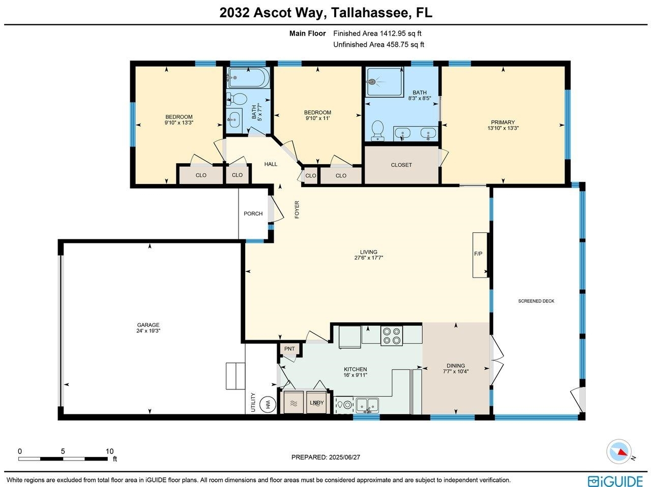 Property Photo:  2032 Ascot Way  FL 32312 