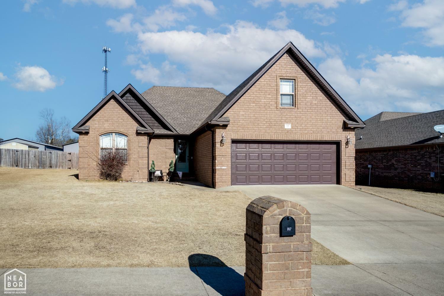 Property Photo:  107 Emma Drive  AR 72417 