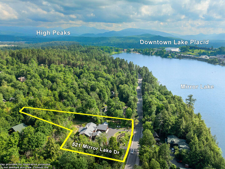 Property Photo:  521 Mirror Lake Drive  NY 12946 