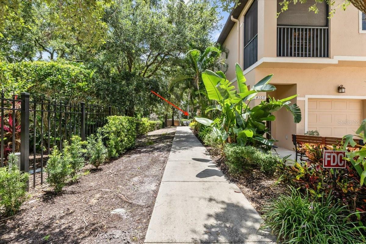 Property Photo: 4103 Via Piedra Circle 10-101 FL 34233