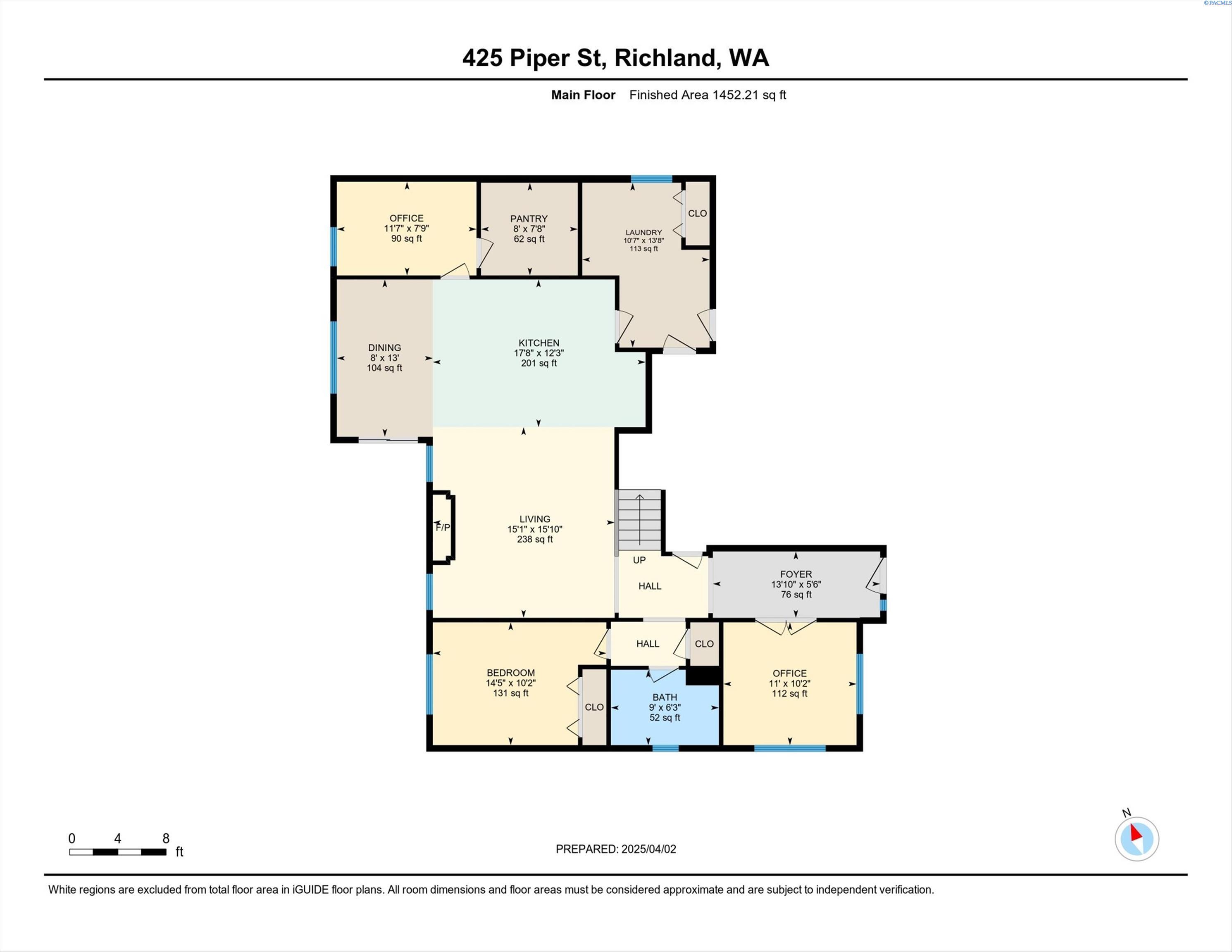 Property Photo: 425 Piper St. WA 99352