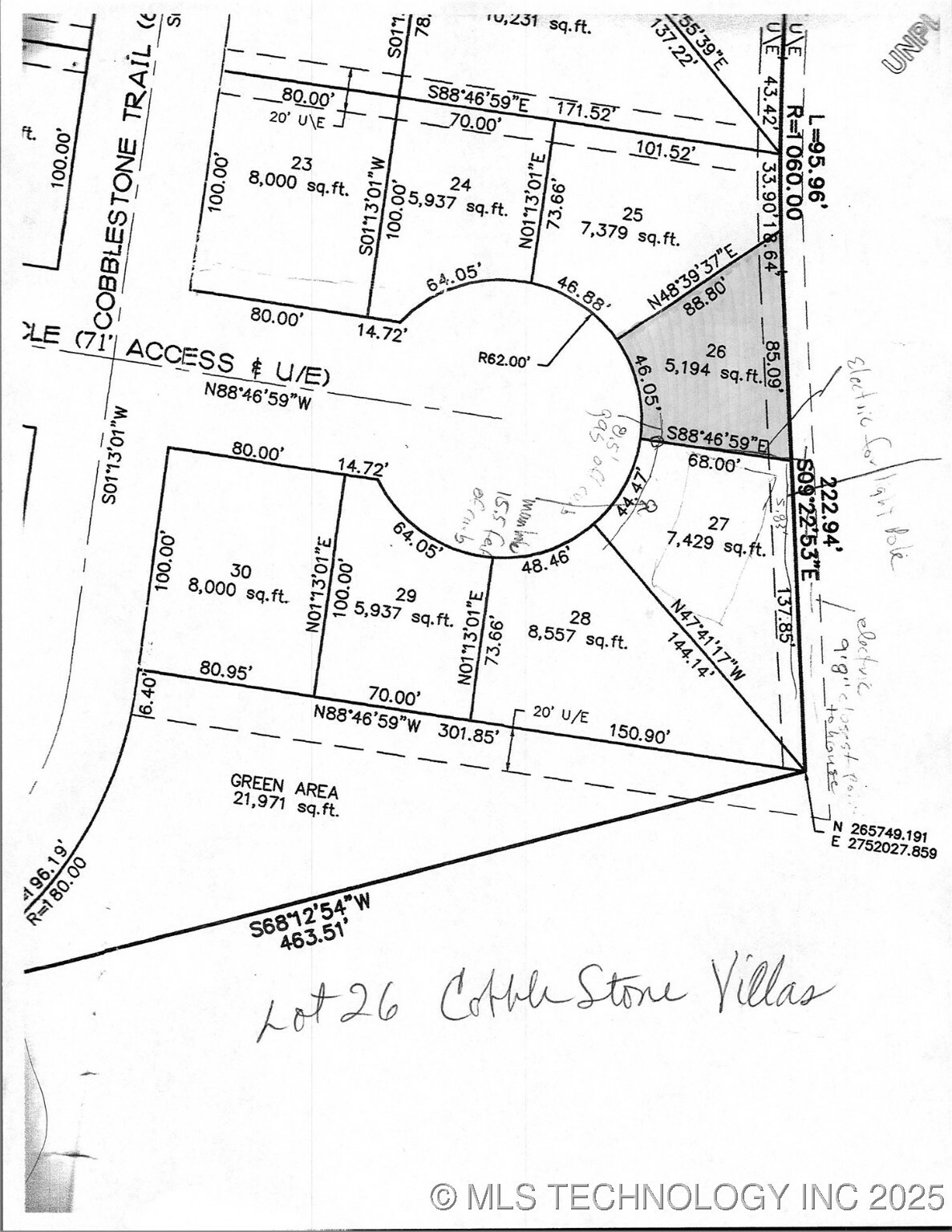 Property Photo: 1112 Cobblestone Circle OK 74403