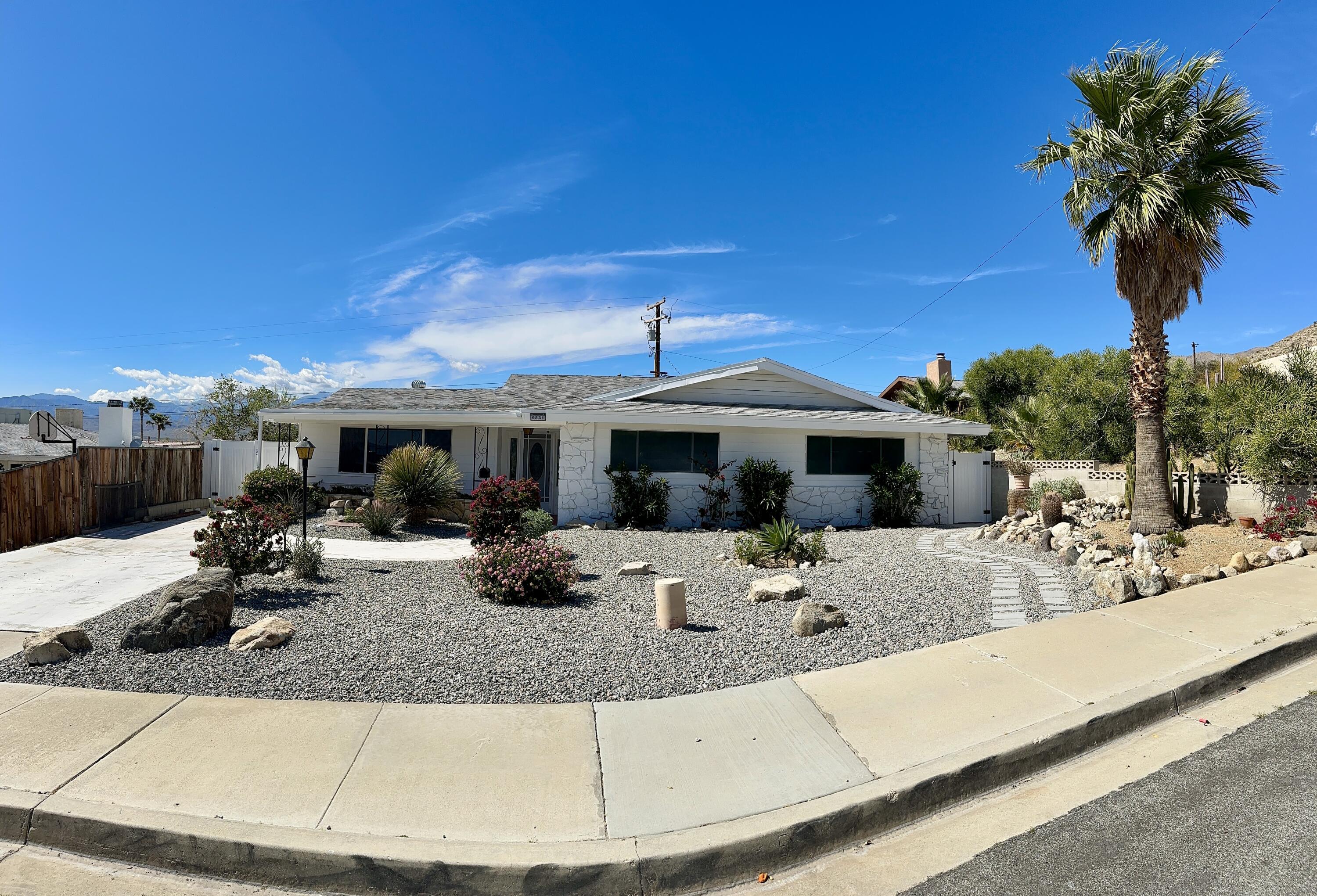 Property Photo: 9831 Mesquite Avenue CA 92240