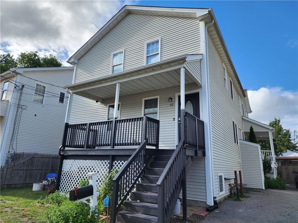 Property Photo: 93 Dixon Street 1 Front RI 02907