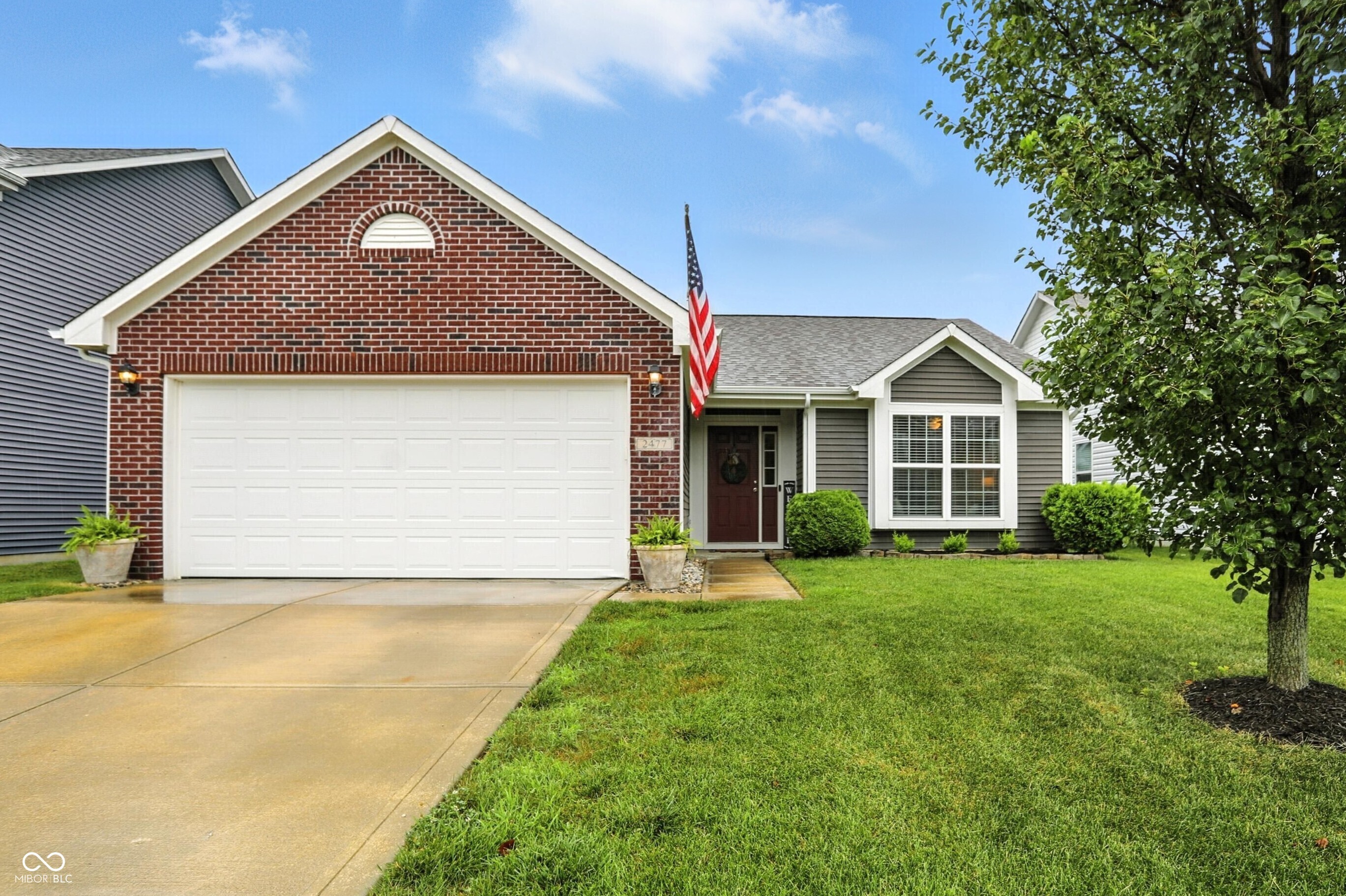 Property Photo: 2477 Bristol Drive IN 46131