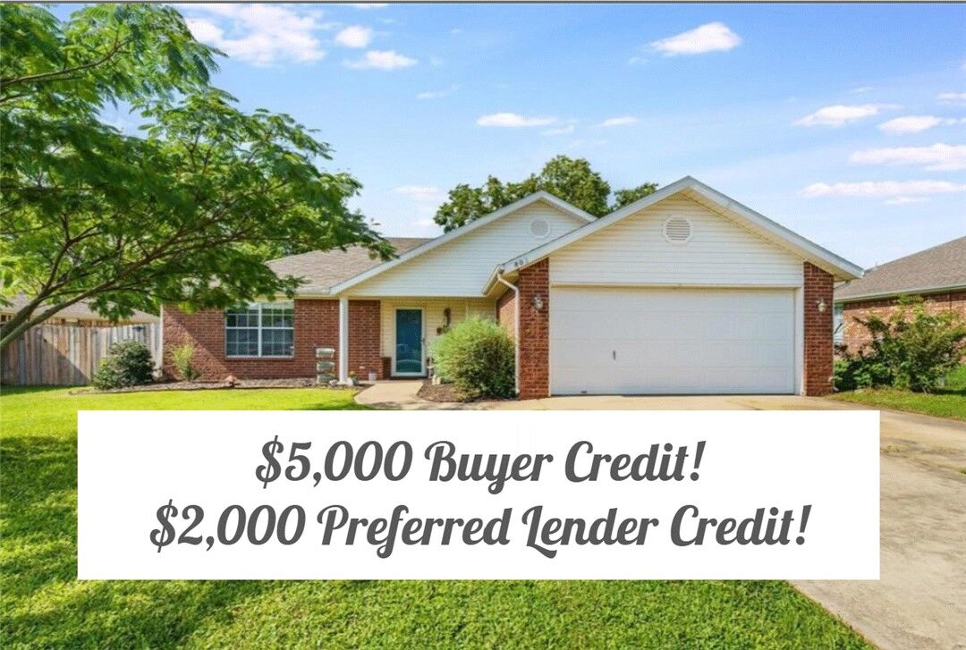 Property Photo:  803 Jon Drive  AR 72712 