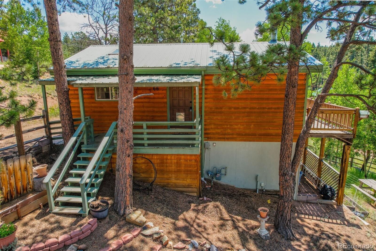 Property Photo: 66 Golden Lane CO 80816