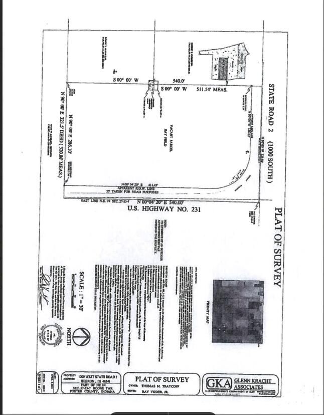 Property Photo:  1000 S State Road 2  IN 46341 