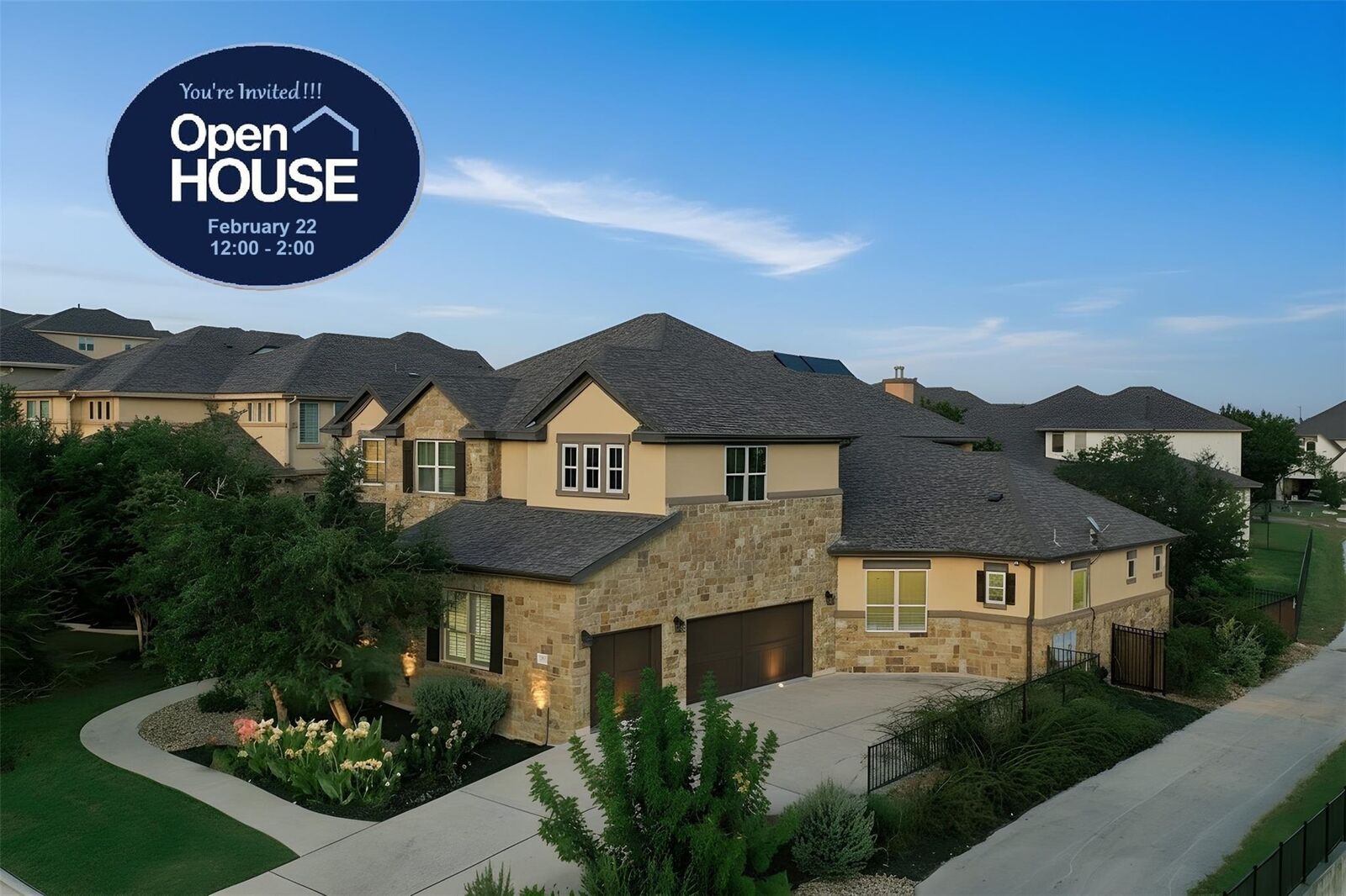 Property Photo:  15729 De Fortuna Drive  TX 78738 