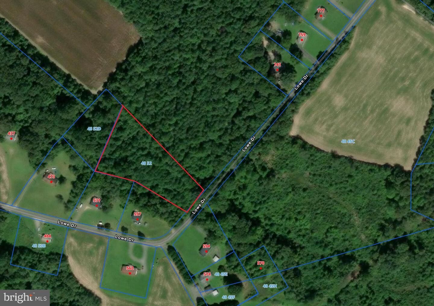 Property Photo:  Lot 52 Lowe Drive  VA 22469 