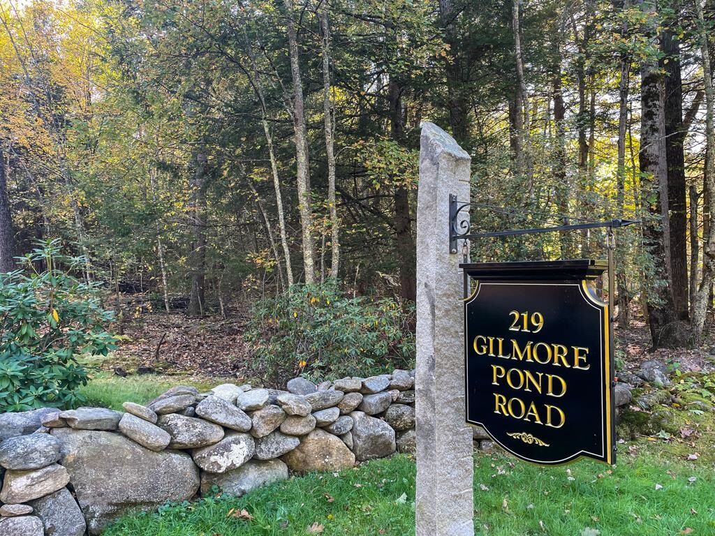 Property Photo: 219 Gilmore Pond Road NH 03452