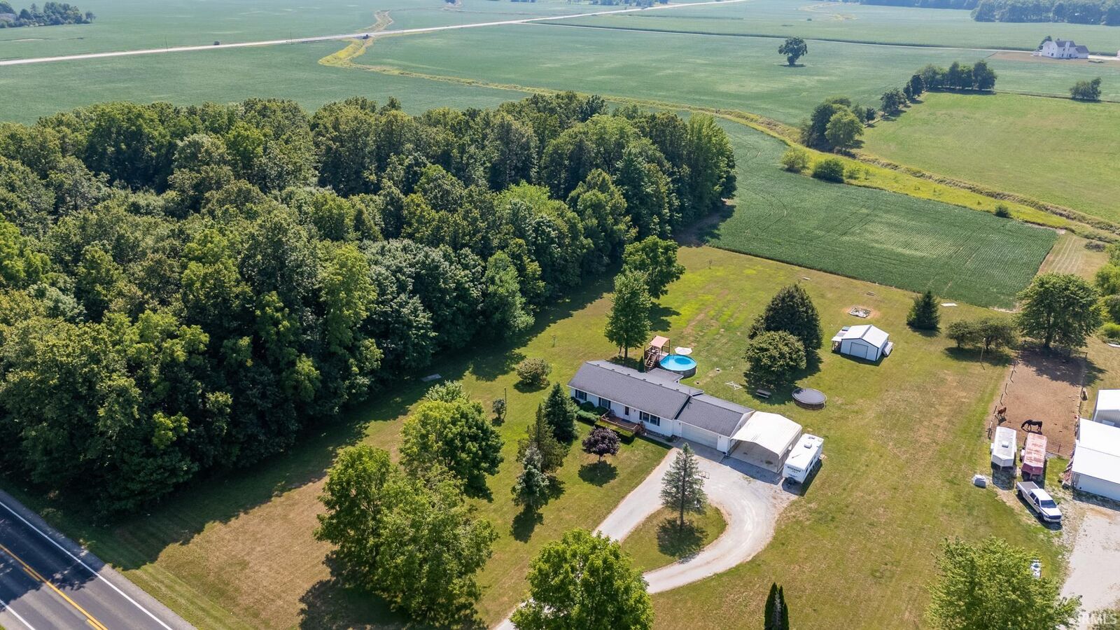 Property Photo:  10720 S State Road 9  IN 46725 