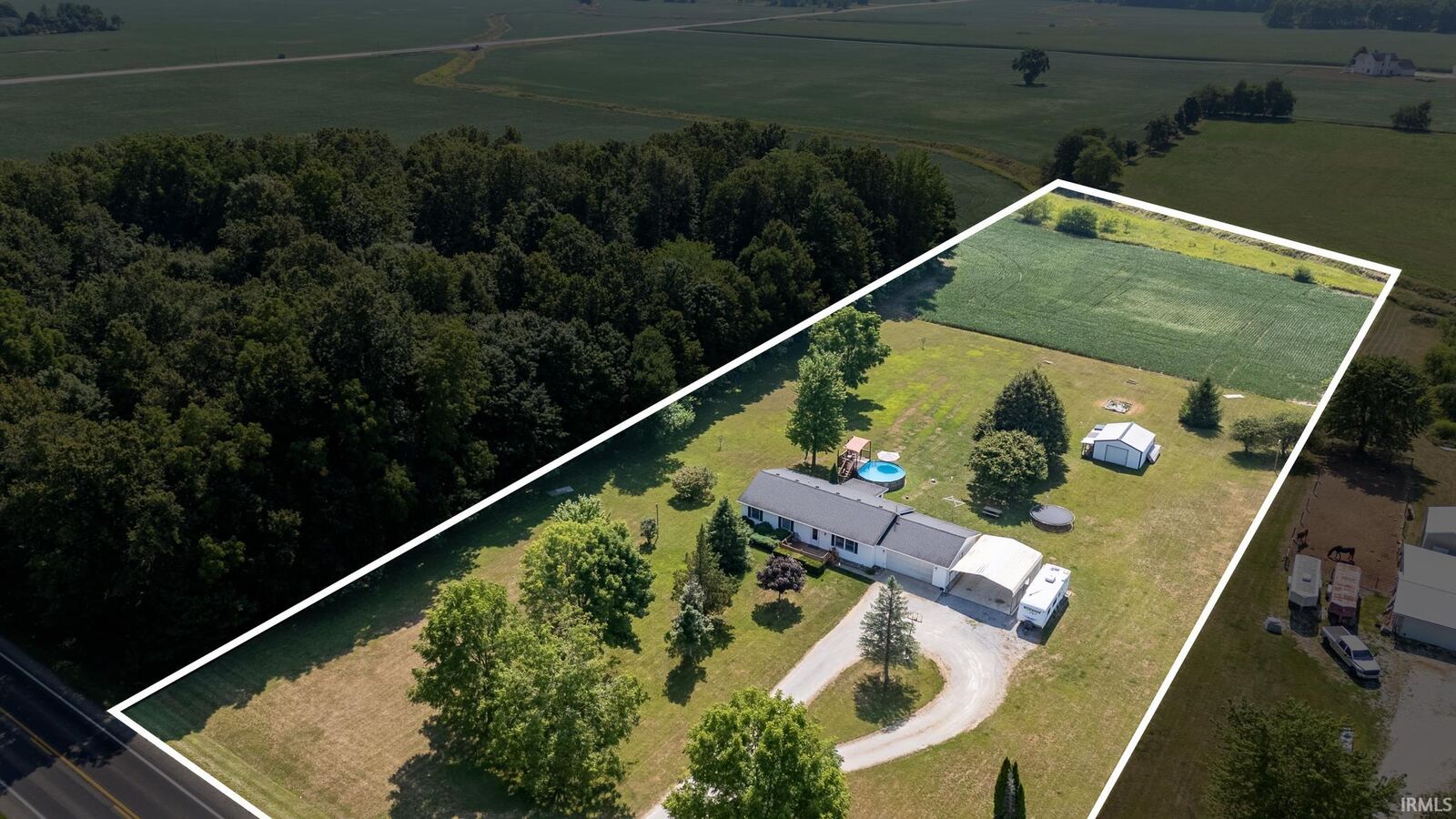 Property Photo:  10720 S State Road 9  IN 46725 
