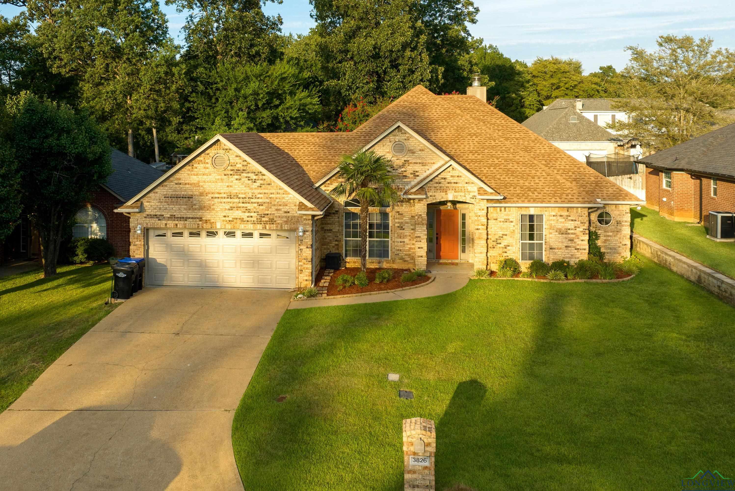 Property Photo: 3826 Fern Ridge Dr. TX 75605