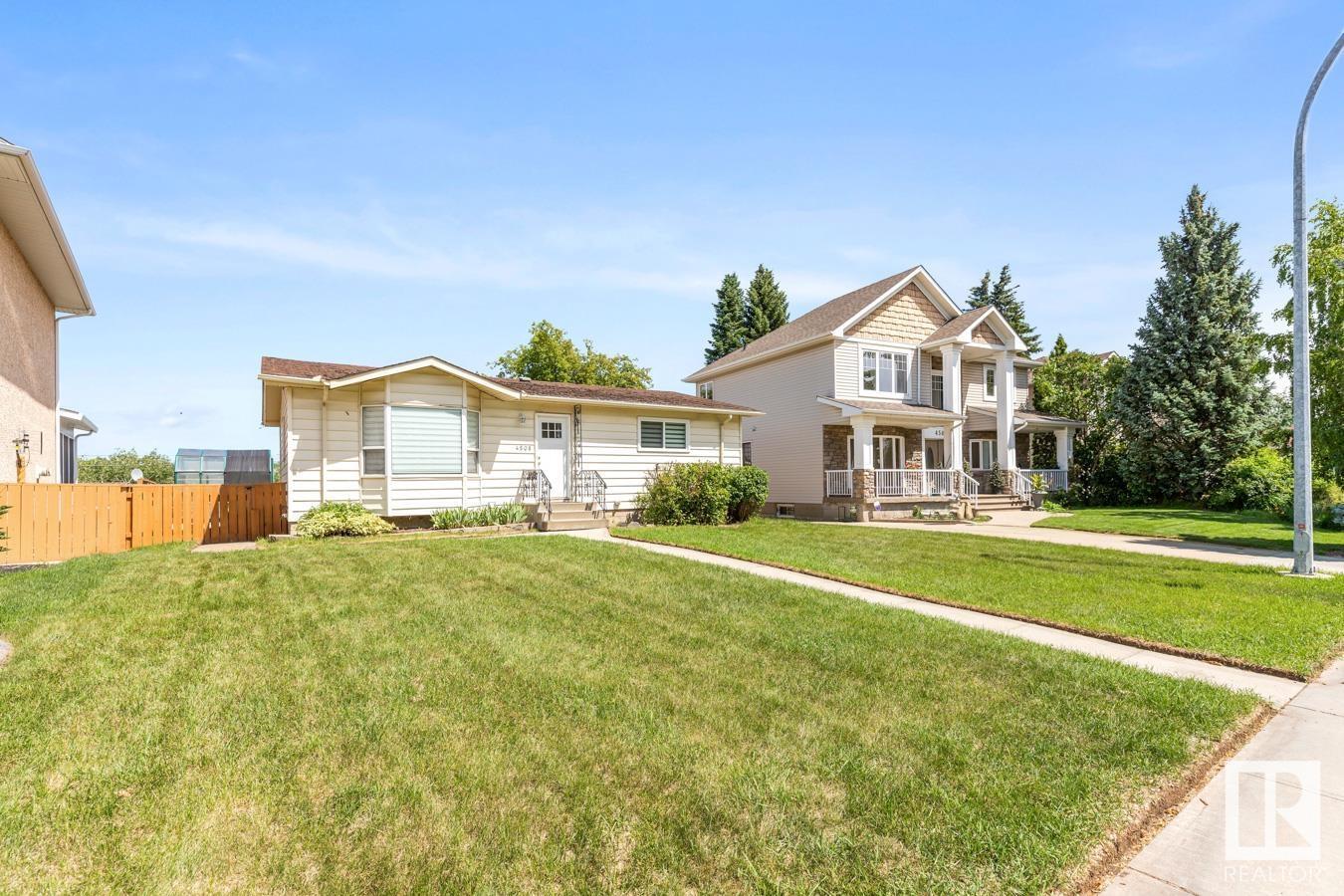 Property Photo: 4508 109A Avenue NW AB T6A 1S4