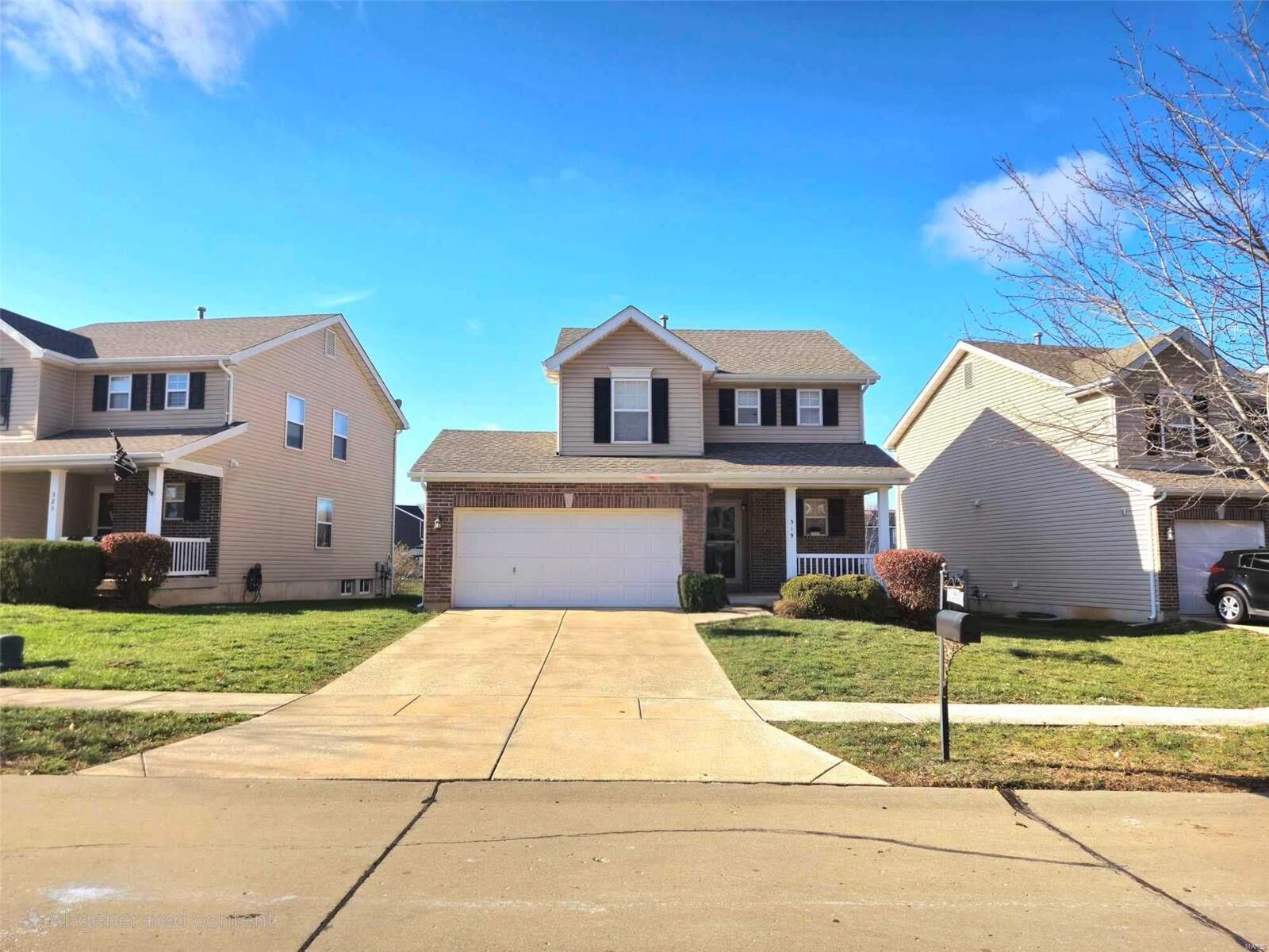 Property Photo:  319 Burning Brook Drive  MO 63366 