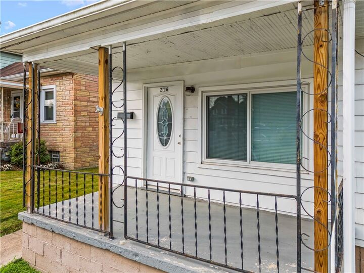 Property Photo: 216 Hickman Street PA 15017