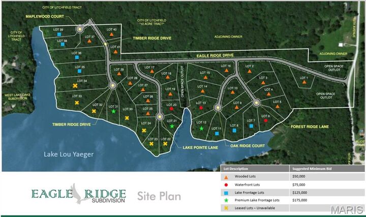 Property Photo:  Tbd Forest Ridge Lane  IL 62056 