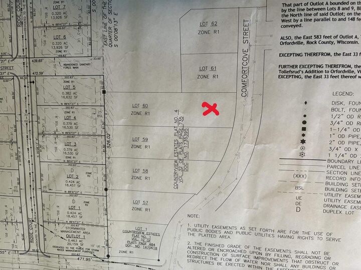 Property Photo:  Lot 60 Comfortcove Street  WI 53576 