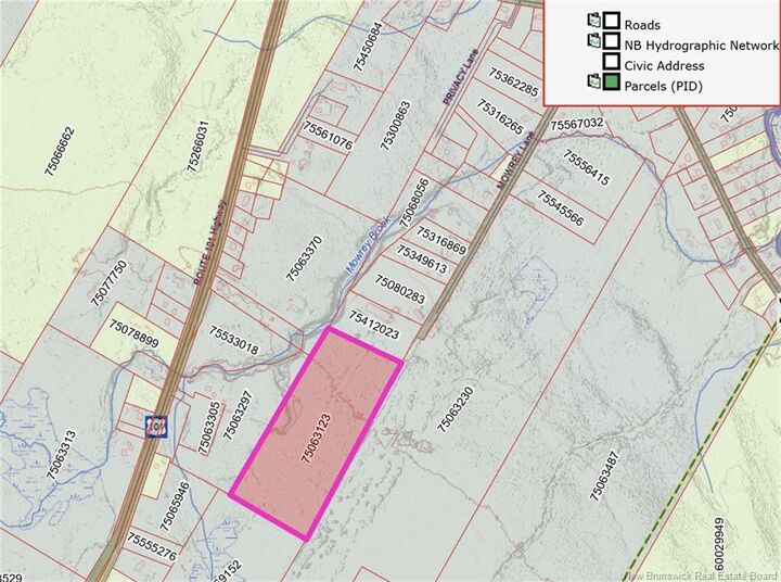Photo de la propriété:  Lot Noble Road  NB E3B 8C7 