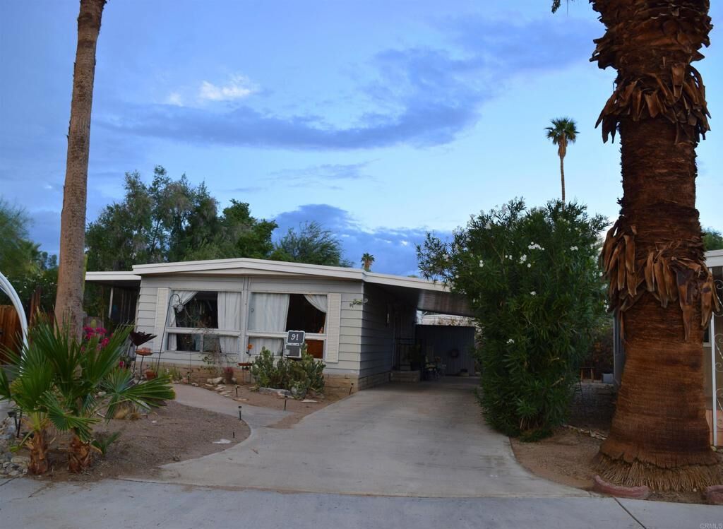 Property Photo: 1010 Palm Canyon Drive 91 CA 92004