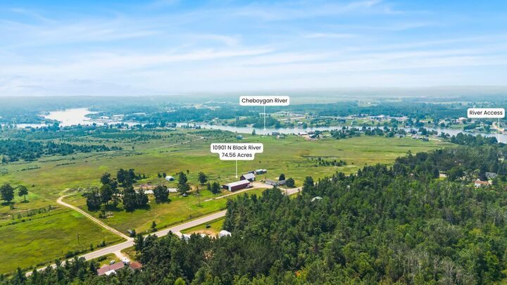 Property Photo: 10901 N Black River Road MI 49721