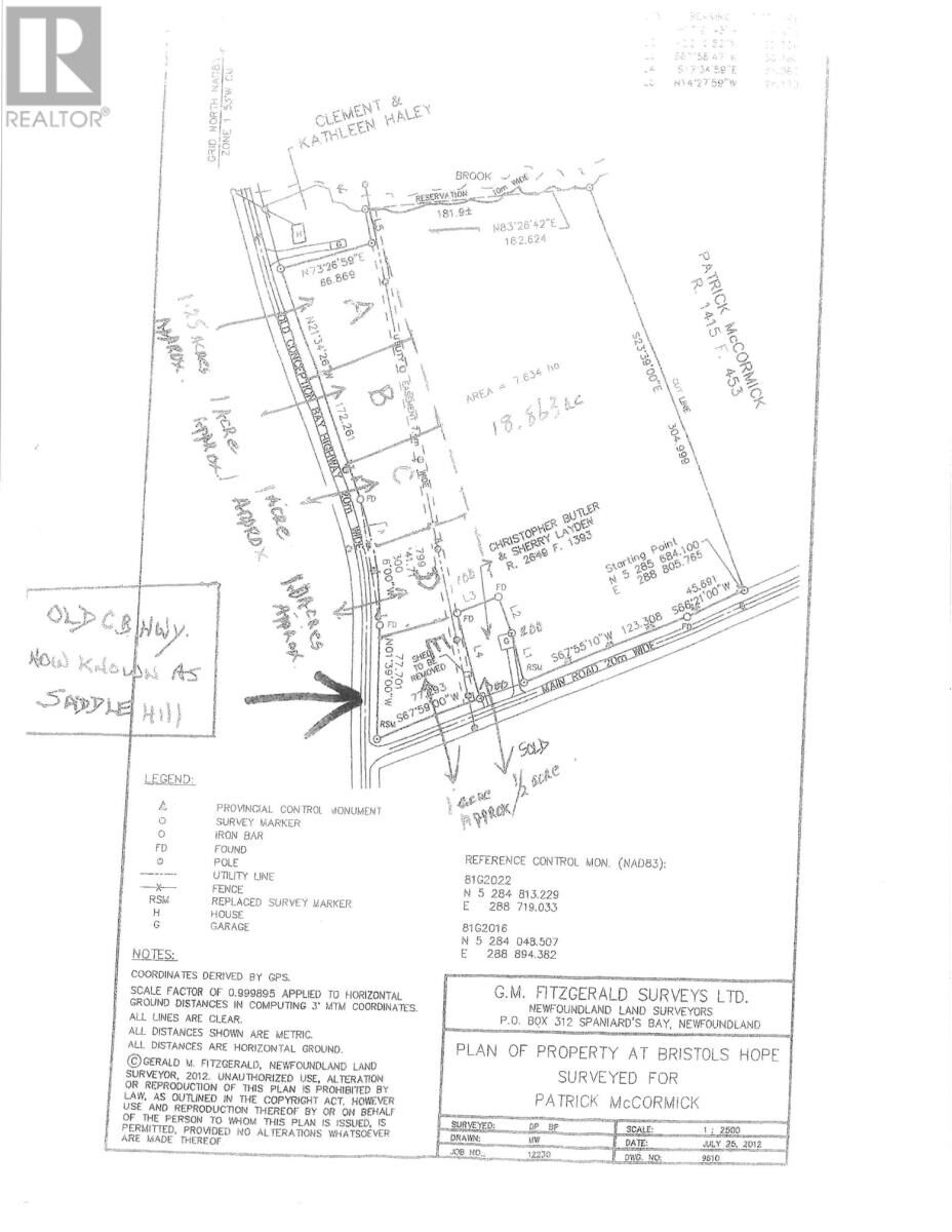 Property Photo:  00 Saddle Hill Parcel C  NL A1Y 0A7 