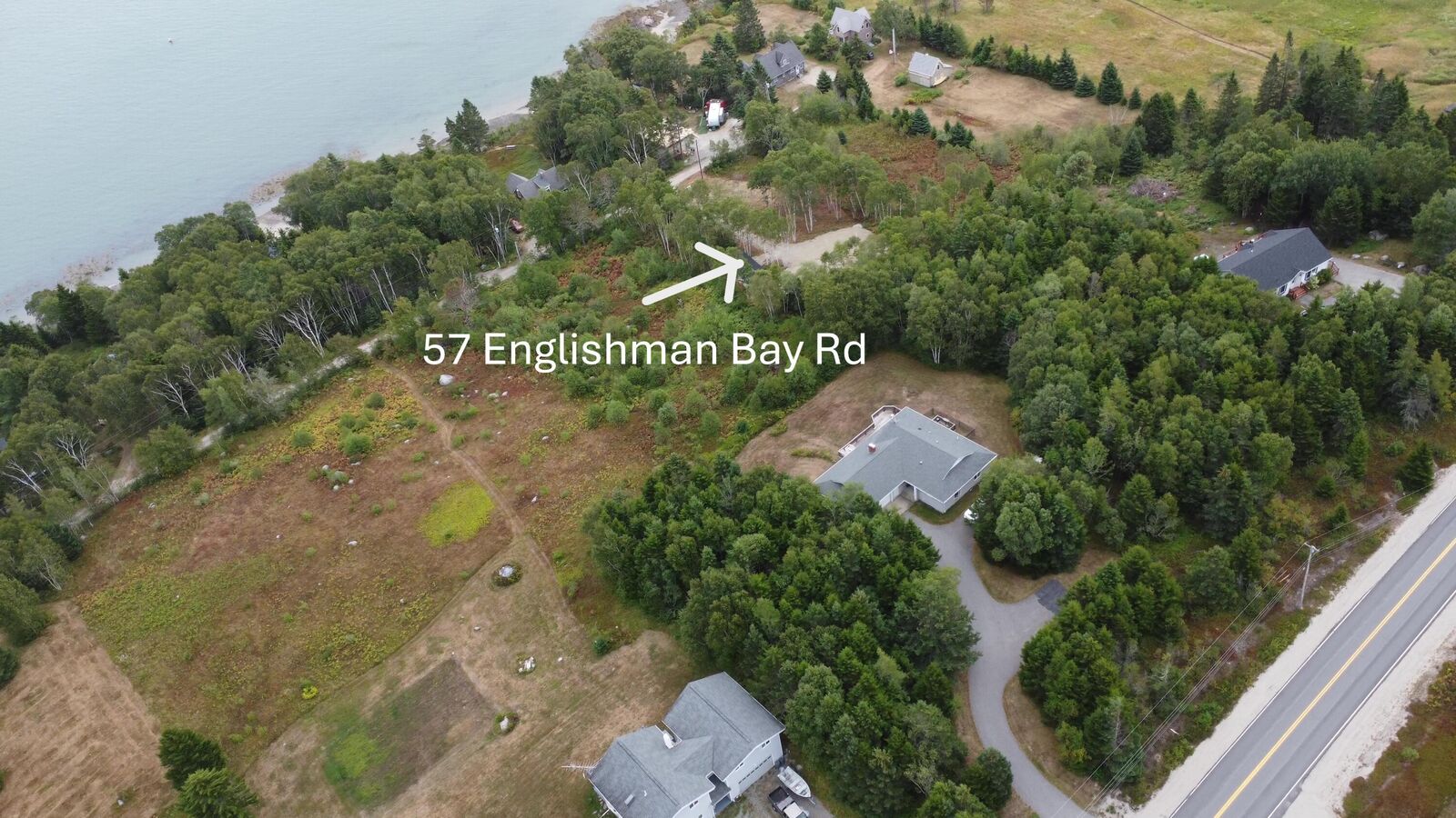 Property Photo:  57 Englishman Bay Road  ME 04649 