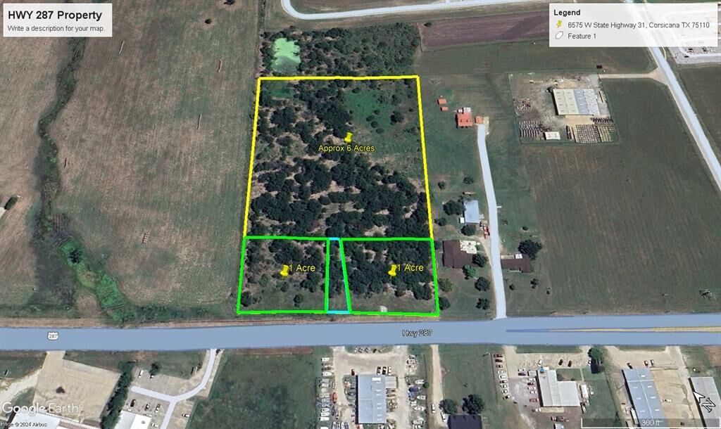 Property Photo:  Tbd S Hwy 287  TX 75110 