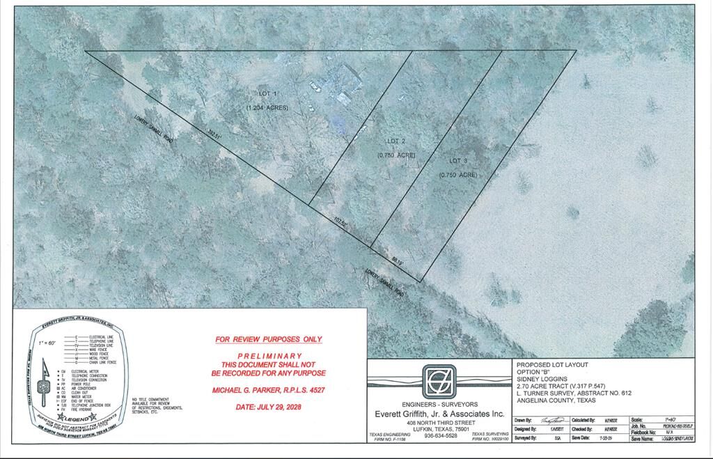 Property Photo:  1659 (Lot 3) Lowery Sawmill Road  TX 75949 