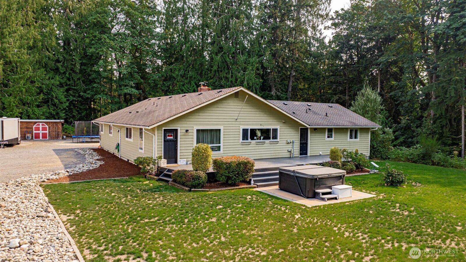 Property Photo: 9320 W Meadow Lake Drive WA 98290