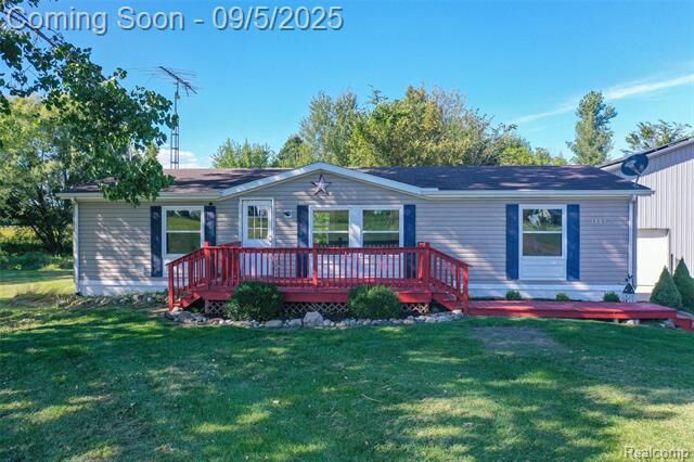Property Photo:  1883 N Branch Road  MI 48461 