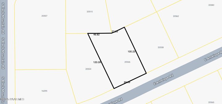Property Photo:  20546 E Antelope Road  AZ 86333 