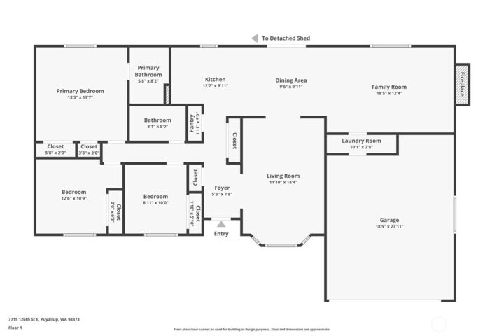Property Photo:  7715  126th Street E  WA 98373 