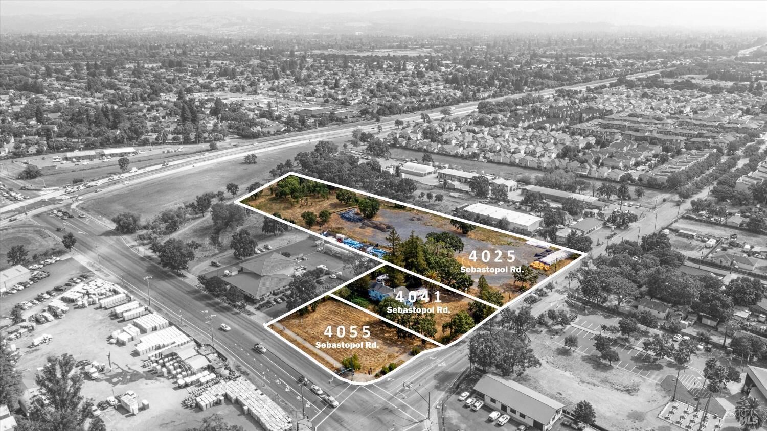 Property Photo: 4025 4055 Sebastopol Road CA 95407