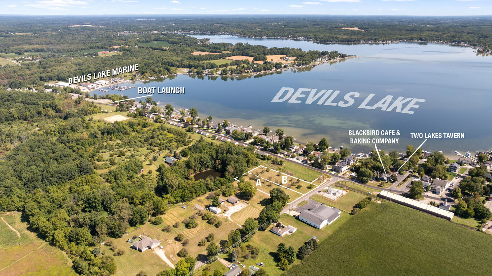 Property Photo:  Manitou Beach Road Lot A  MI 49253 