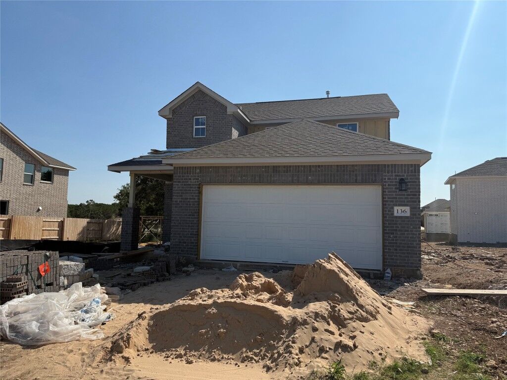 Property Photo: 136 Knockout Rose Drive TX 78666