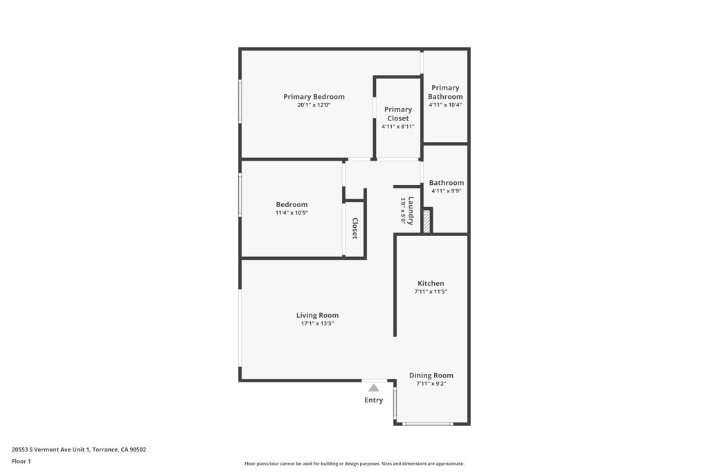 Property Photo:  20553 Vermont Avenue S 1  CA 90502 