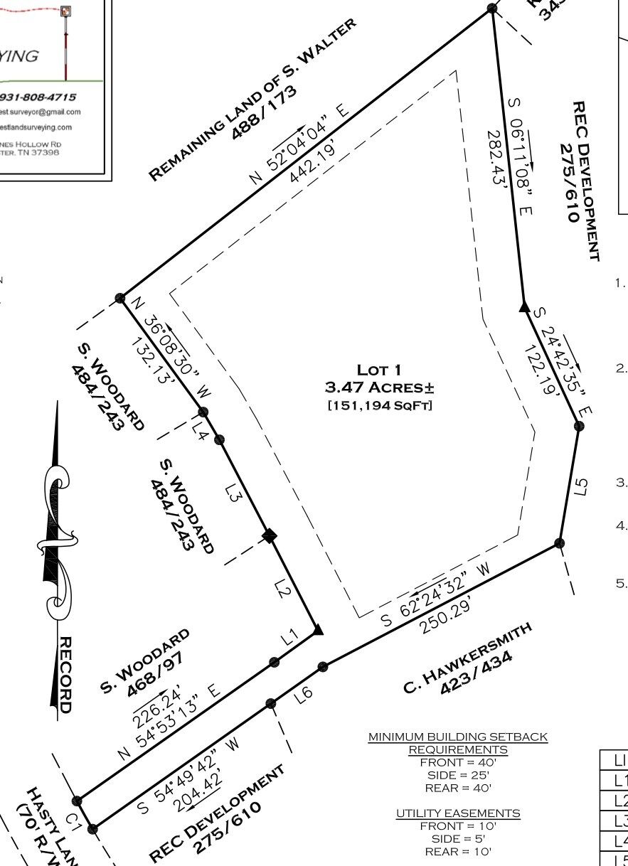 Property Photo: 0 Hasty Ln TN 37330