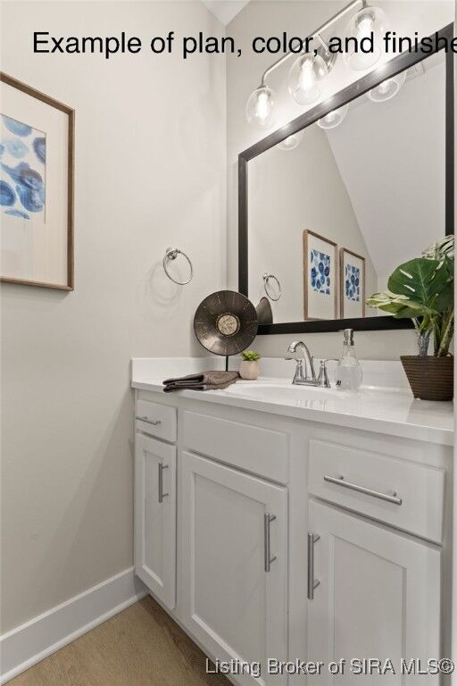 Property Photo:  5203 N Hampton Court Lot #1513  IN 47111 