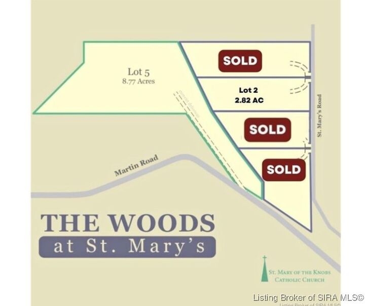 Property Photo: Lot 2 St. Mary'S Road IN 47119