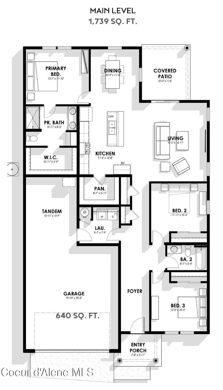 Property Photo:  3216 N Darwin Fox St  ID 83854 