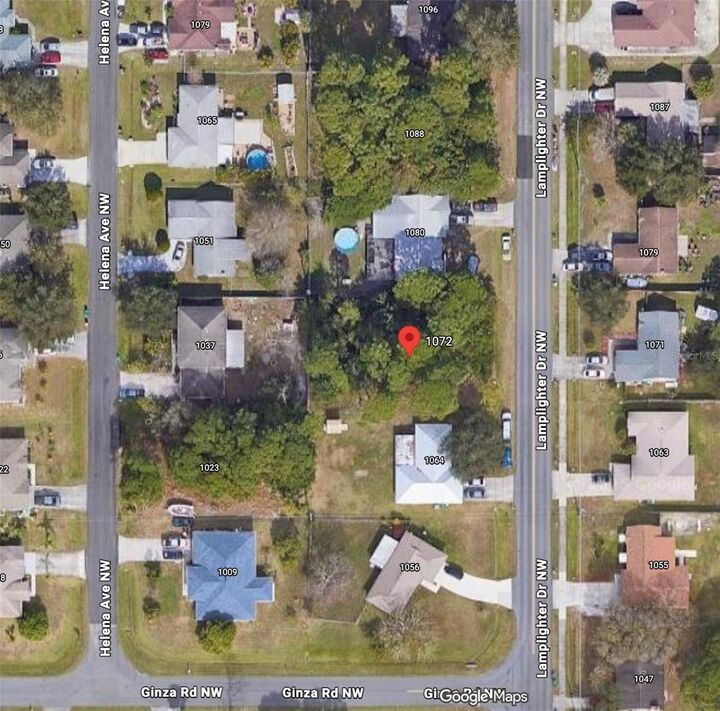Property Photo:  1072 Lamplighter Drive NW  FL 32907 