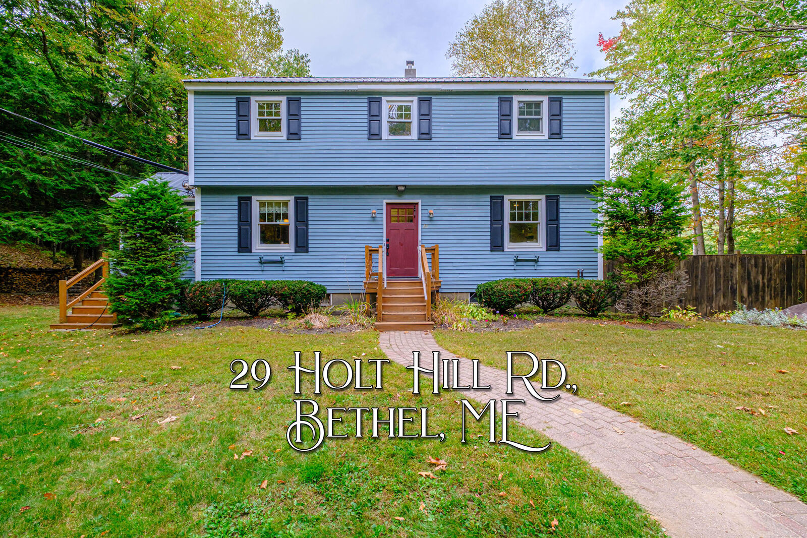 Property Photo:  29 Holt Hill Road  ME 04217 