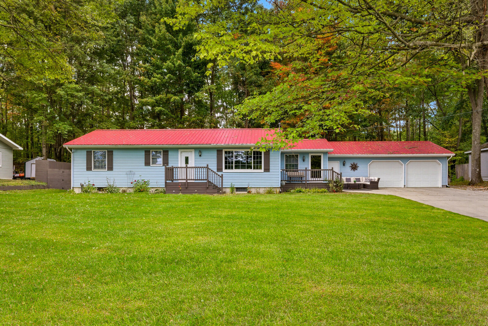 Property Photo:  9279 W School Section Lake Drive  MI 49332 