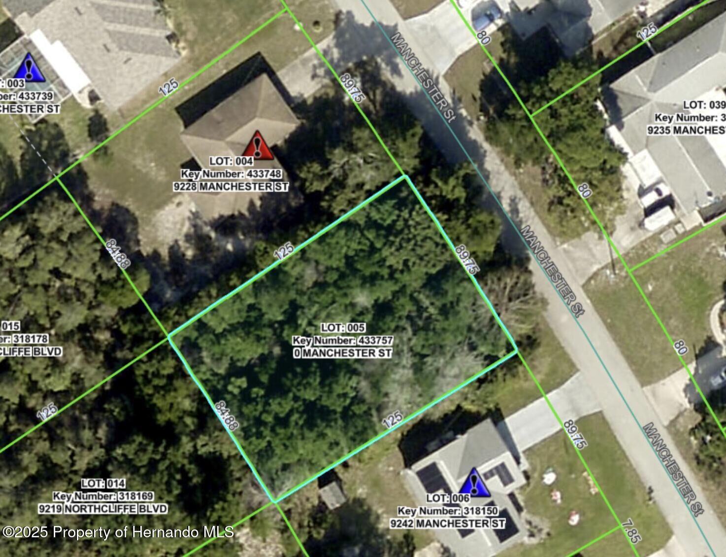 Property Photo:  Lot 5 Manchester Street  FL 34606 