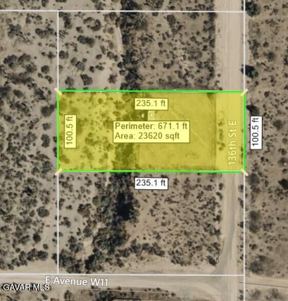 Property Photo:  E W 11  CA 93553 