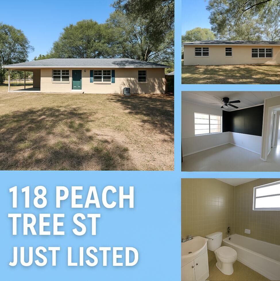 Property Photo: 118 Peach Tree Street FL 32538