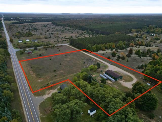 Property Photo:  12100 S Plowman Road  MI 49630 