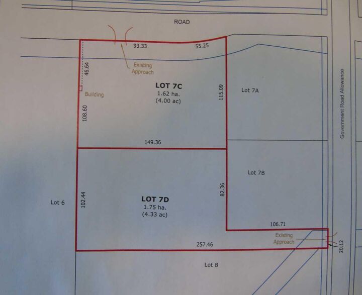 Property Photo: Lot 7C West Mitsue Industrial Road AB T0G 2A0
